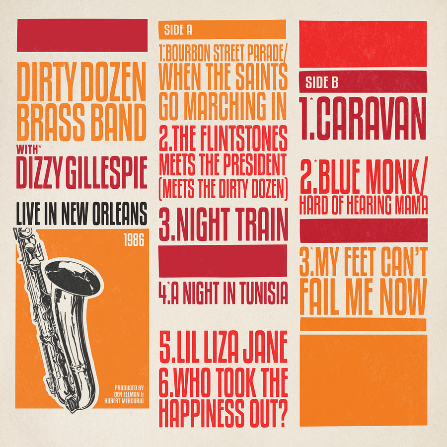 Dirty Dozen Brass Band with Dizzy Gillespie<br><em>Live In New Orleans</em>